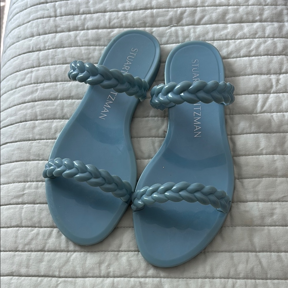 Stuart Weitzman Blue Sandals